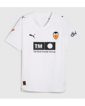 Valencia Maglia Gara Casa Repliche 2025-26 Maniche Corte